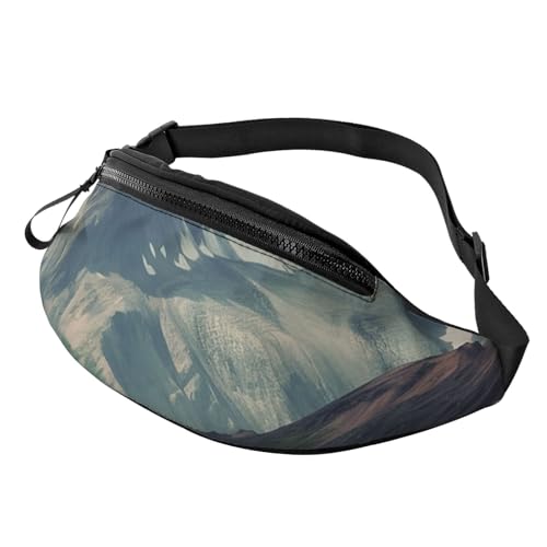 Alaska Mountains Bauchtasche für Herren und Damen, modische Hüfttasche, verstellbare Umhängetasche, überall Alaska Mountains Bauchtasche für Herren und Damen, modische Hüfttasche, verstellbare Umhängetasche, überall von GTKSYNVE