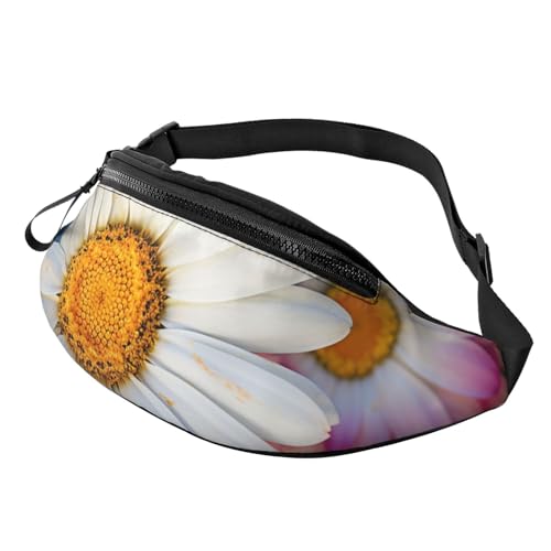 Barberton Gürteltasche mit Gänseblümchen-Motiv für Herren und Damen, modische Hüfttasche, verstellbare Umhängetasche, überall von GTKSYNVE