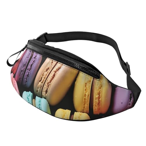 Bauchtasche mit Macaron-Keksgeschmack, für Männer und Frauen, modische Hüfttasche, verstellbare Umhängetasche, überall Bauchtasche mit Macaron-Keksgeschmack, für Männer und Frauen, modische Hüfttasche, verstellbare Umhängetasche, überall von GTKSYNVE