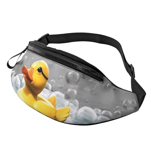 Bubble Duck Bauchtasche für Herren und Damen, modische Hüfttasche, verstellbare Umhängetasche, überall von GTKSYNVE