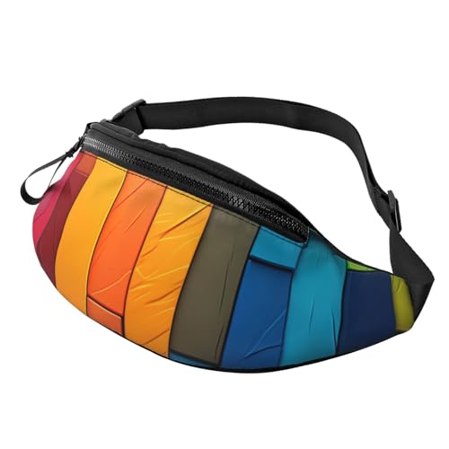 Bunte Gürteltasche für Herren und Damen, modische Hüfttasche, verstellbare Umhängetasche, überall Bunte Gürteltasche für Herren und Damen, modische Hüfttasche, verstellbare Umhängetasche, überall von GTKSYNVE