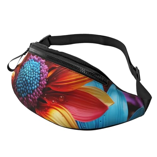 Bunte Sonnenblumen-Gürteltasche für Herren und Damen, modische Hüfttasche, verstellbare Umhängetasche, überall Bunte Sonnenblumen-Gürteltasche für Herren und Damen, modische Hüfttasche, verstellbare Umhängetasche, überall von GTKSYNVE