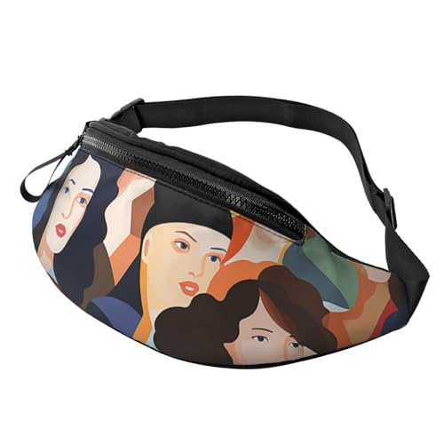 Gürteltasche für Damen und Herren, modische Hüfttasche, verstellbare Umhängetasche, überall Gürteltasche für Damen und Herren, modische Hüfttasche, verstellbare Umhängetasche, überall von GTKSYNVE