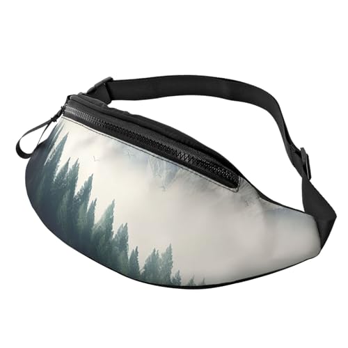 Gürteltasche für Herren und Damen, Querformat, Berg, modische Hüfttasche, verstellbare Umhängetasche, überall Gürteltasche für Herren und Damen, Querformat, Berg, modische Hüfttasche, verstellbare Umhängetasche, überall von GTKSYNVE