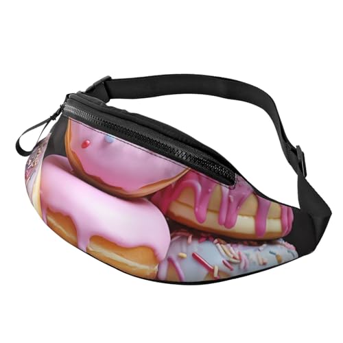Gürteltasche mit Donuts-Kuchenmotiv für Männer und Frauen, modische Hüfttasche, verstellbare Umhängetasche, überall von GTKSYNVE