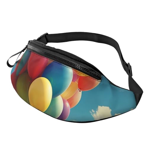 Gürteltasche mit Farbballon, für Herren und Damen, modische Hüfttasche, verstellbare Umhängetasche, überall von GTKSYNVE