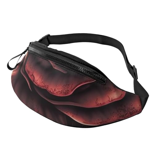 Gürteltasche mit Gothic-Rose, für Herren und Damen, modische Hüfttasche, verstellbare Umhängetasche, überall Gürteltasche mit Gothic-Rose, für Herren und Damen, modische Hüfttasche, verstellbare Umhängetasche, überall von GTKSYNVE