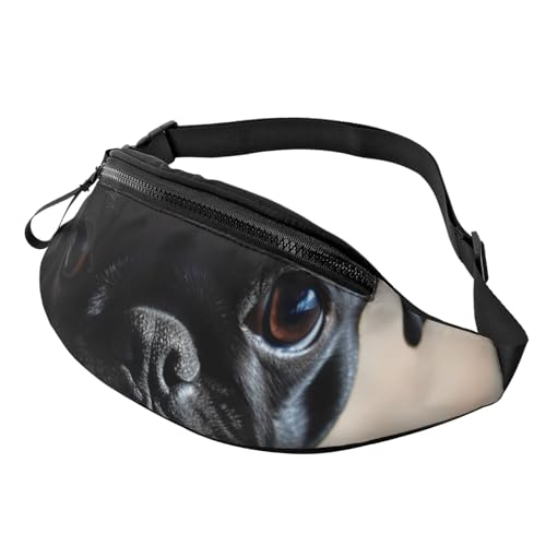 Gürteltasche mit Mops-Motiv, für Männer und Frauen, modische Hüfttasche, verstellbare Umhängetasche, überall von GTKSYNVE