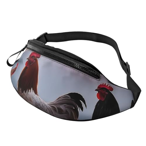 Gürteltasche mit Tier-Hühnern für Männer und Frauen, modische Hüfttasche, verstellbare Umhängetasche, überall von GTKSYNVE