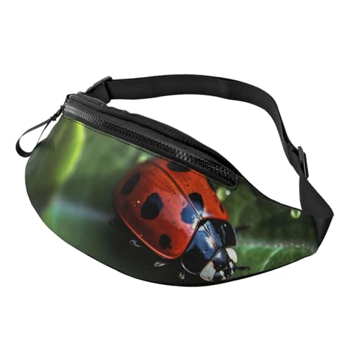 Little Ladybug Bauchtasche für Herren und Damen, modische Hüfttasche, verstellbare Umhängetasche, überall von GTKSYNVE