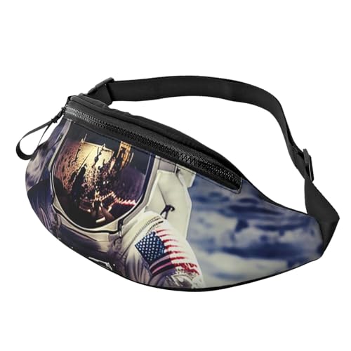 US Astronaut Travel Moon Bauchtasche für Herren und Damen, modische Hüfttasche, verstellbare Umhängetasche, überall US Astronaut Travel Moon Bauchtasche für Herren und Damen, modische Hüfttasche, verstellbare Umhängetasche, überall von GTKSYNVE