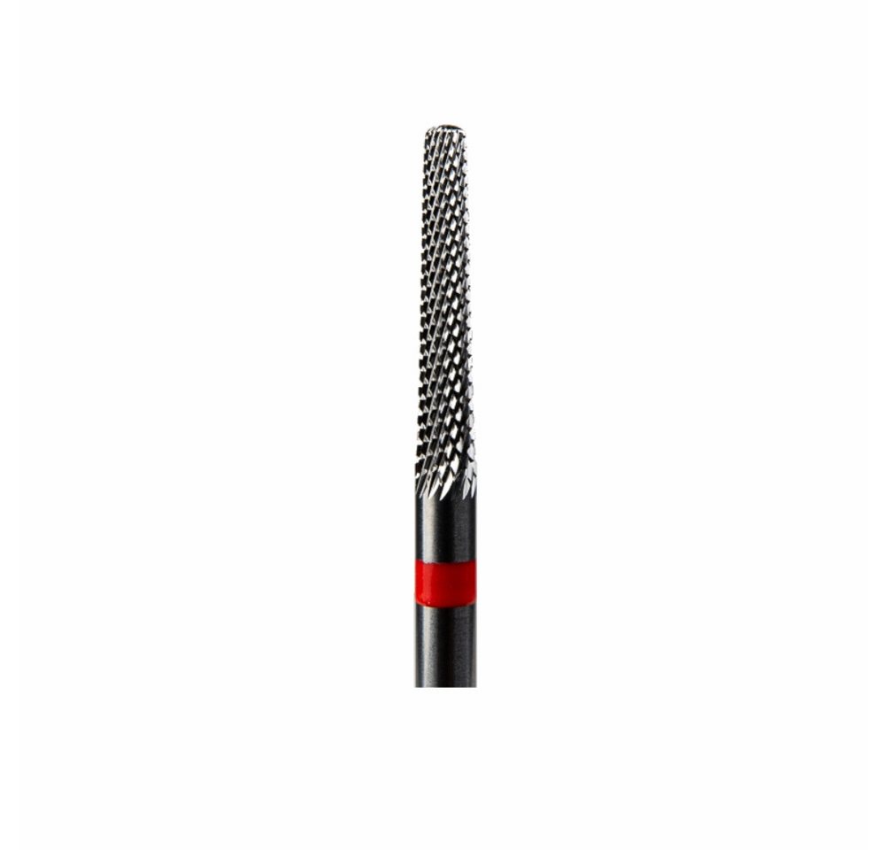 GTM Beauty Nageldesign Zubehör GTM Beauty Hartmetallfräser Kegel Fein (roter Ring) ø2,3 mm von GTM Beauty