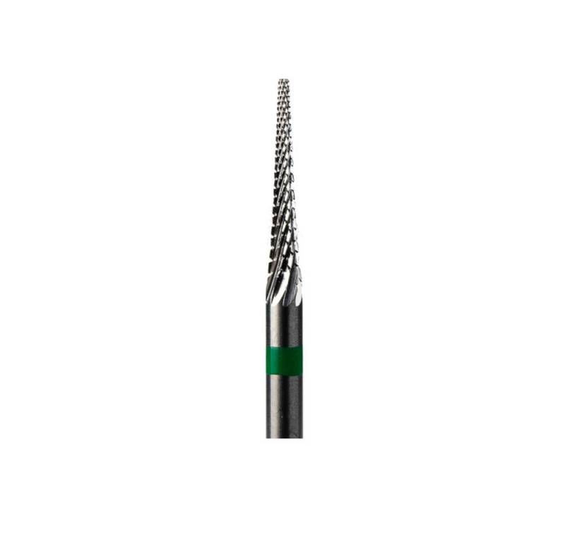 GTM Beauty Nageldesign Zubehör GTM Beauty Hartmetallfräser Kegel Grob (grüner Ring) ø2,3 mm von GTM Beauty