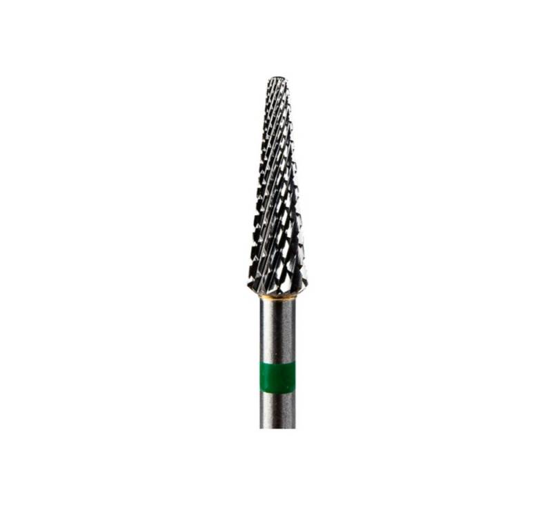 GTM Beauty Nageldesign Zubehör GTM Beauty Hartmetallfräser Kegel Grob (grüner Ring) ø3,5 mm von GTM Beauty