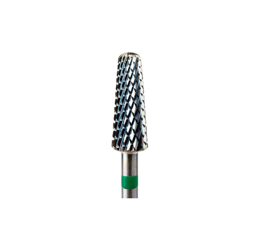 GTM Beauty Nageldesign Zubehör GTM Beauty Hartmetallfräser Kegel Grob (grüner Ring) ø5,0 mm von GTM Beauty