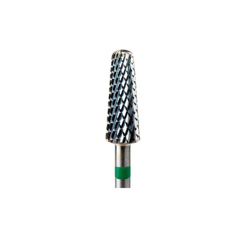 GTM Beauty Nageldesign Zubehör GTM Beauty Hartmetallfräser Kegel Grob (grüner Ring) ø5,0 mm von GTM Beauty