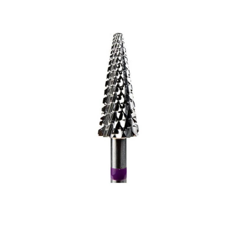 GTM Beauty Nageldesign Zubehör GTM Beauty Hartmetallfräser Kegel Mittlere (lila Ring) ø6,0 mm von GTM Beauty