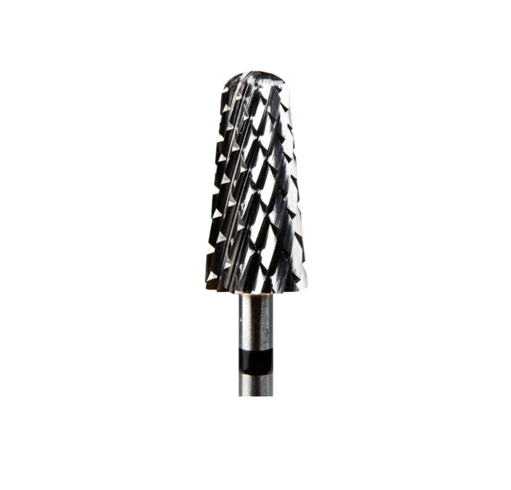 GTM Beauty Nageldesign Zubehör GTM Beauty Hartmetallfräser Kegel Supergrob (schwarzer Ring) ø7,0 mm von GTM Beauty
