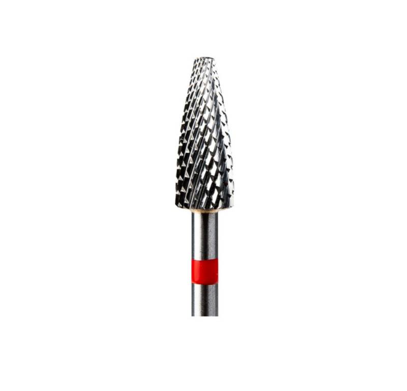 GTM Beauty Nageldesign Zubehör GTM Beauty Hartmetallfräser Rundbogen Fein (roter Ring) ø5,0 mm von GTM Beauty