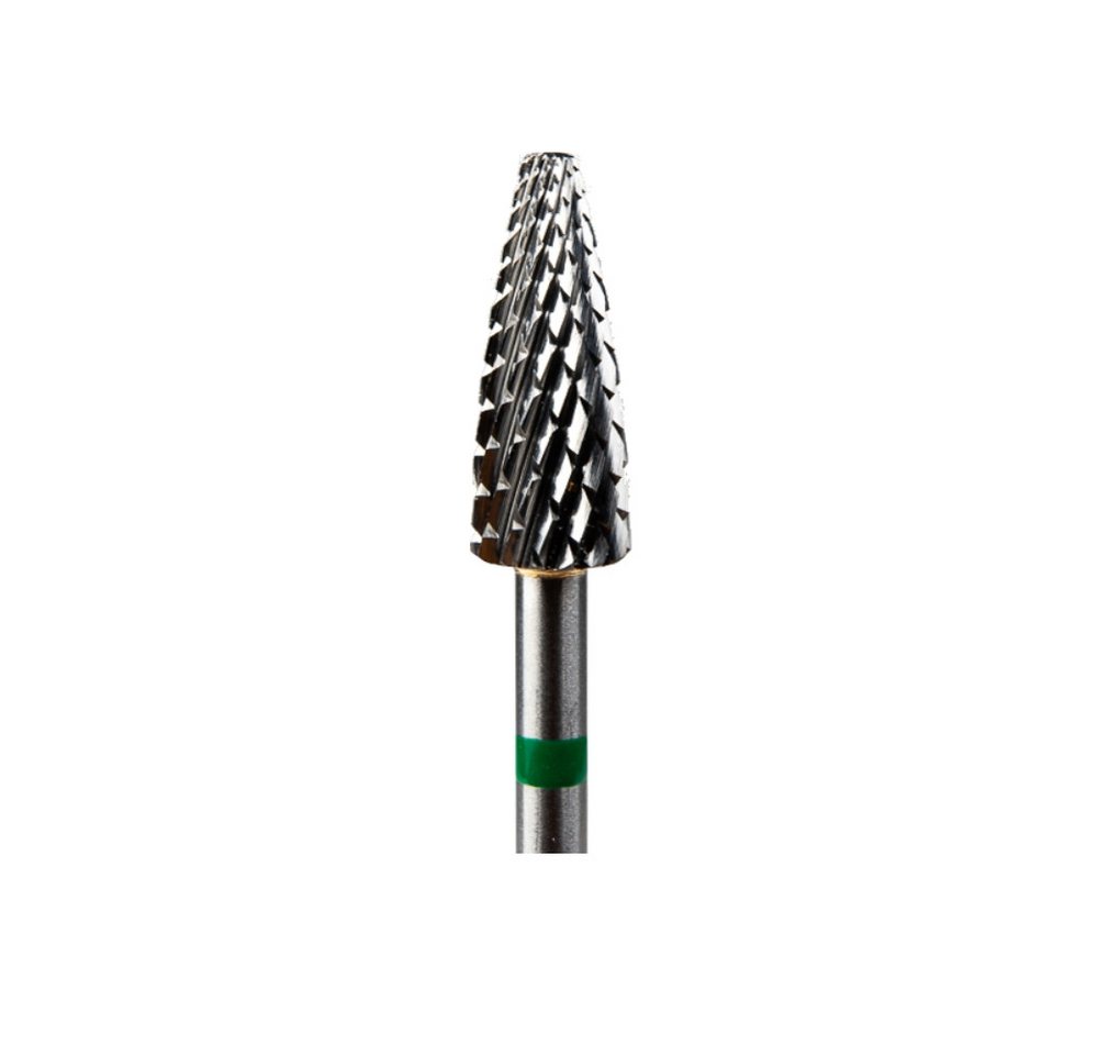GTM Beauty Nageldesign Zubehör GTM Beauty Hartmetallfräser Rundbogen Grob (grüner Ring) ø5,0 mm von GTM Beauty