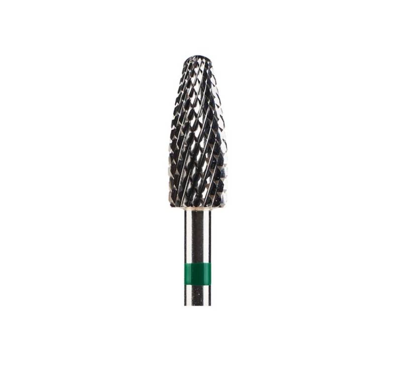 GTM Beauty Nageldesign Zubehör GTM Beauty Hartmetallfräser Rundbogen Grob (grüner Ring) ø5,0 mm von GTM Beauty