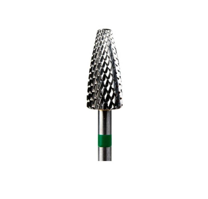 GTM Beauty Nageldesign Zubehör GTM Beauty Hartmetallfräser Rundbogen Grob (grüner Ring) ø6,0 mm von GTM Beauty