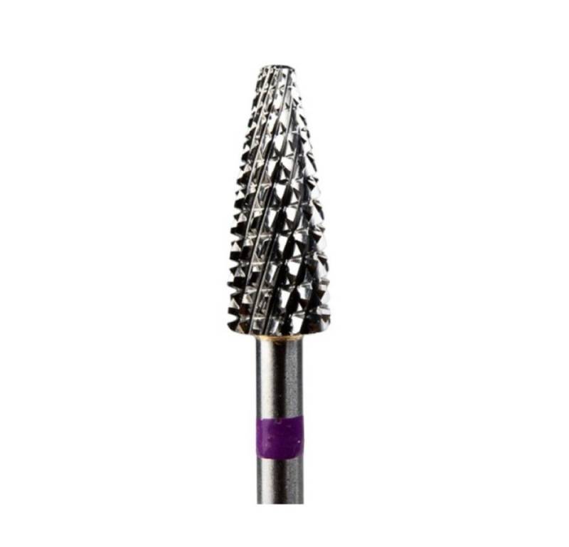 GTM Beauty Nageldesign Zubehör GTM Beauty Hartmetallfräser Rundbogen Mittlere (lila Ring) ø5,0 mm von GTM Beauty
