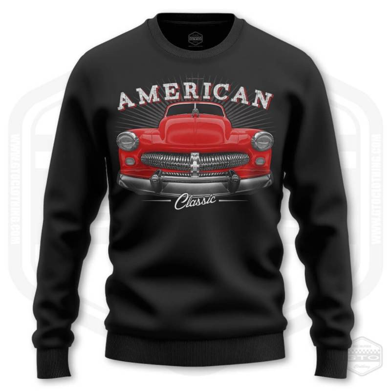 1949 Merkur Acht Coupé Herren Sweatshirt Schwarz | S-3xl Hergestellt in Usa Muskelauto Fan Art Geschenkidee von GTOClothing