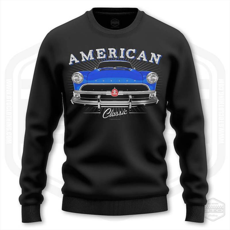 1954 Hudson Hornet Herren Sweatshirt Schwarz | S-3xl Hergestellt in Usa Muskelauto Fan Art Geschenkidee von GTOClothing