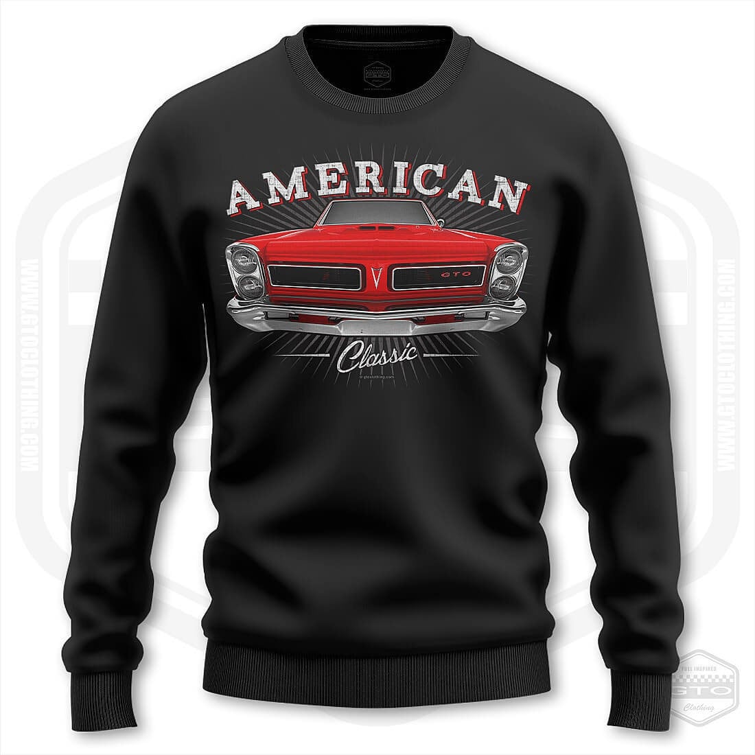 1965 Signoro Gto Herren Sweatshirt Schwarz | S-3xl Hergestellt in Usa Muskelauto Fan Art Geschenkidee von GTOClothing