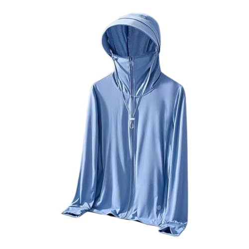 GTRpenico Damen UPF50+ UV-Sonnenschutzkleidung Langarm Sportliche Wandershirts Reißverschluss Outdoorjacke Strandüberzüge von GTRpenico
