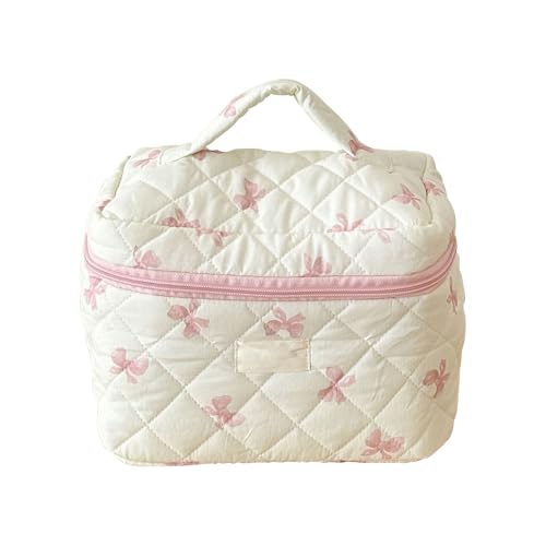 GUAHKUN Stitch Mäppchen Cartoon Hai Federmäppchen Süße Blumenmuster Kosmetiktasche Bleistift Tasche Groß Mittel Klein Größen Reißverschluss Organizer for Frauen und Mädchen (B) von GUAHKUN