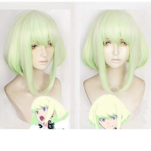 GUANBBD Anime PROMARE LIO FOTIA Perücke Cosplay Erwachsene Frauen Mädchen Hitzebeständige Haare Cosplay Kostüm Perücken + Free Perücke Cap von GUANBBD