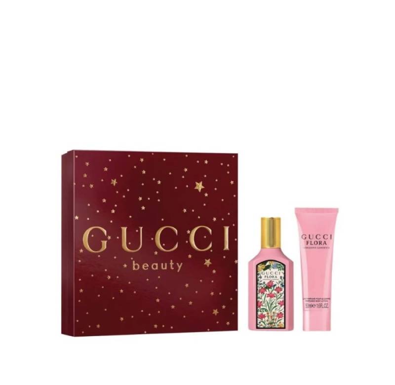 GUCCI Duft-Set Flora by Gucci Gorgeous Gardenia EdP 50 ml Edition 2025, 2-tlg. von GUCCI