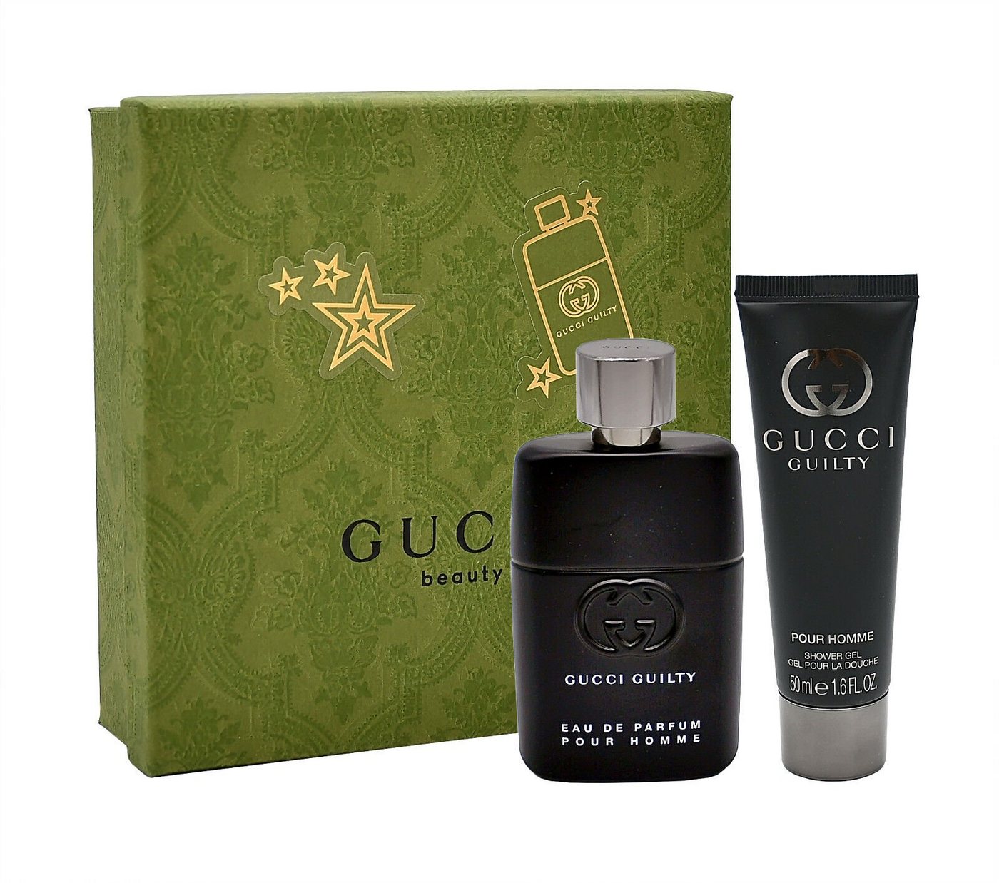 GUCCI Duft-Set GUCCI GUILTY POUR HOMME EDP 50ML + SG 50ML von GUCCI