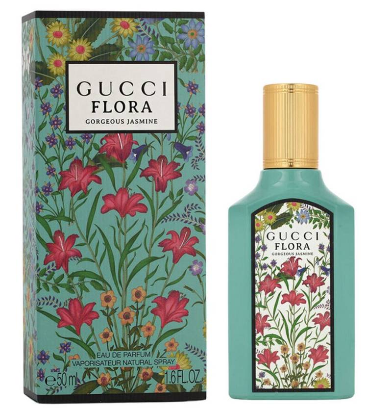 GUCCI Eau de Parfum Flora Gorgeous Jasmine Damen EDP Spray, GUCCI, Damenparfüm, Glasflakon, Damenduft von GUCCI