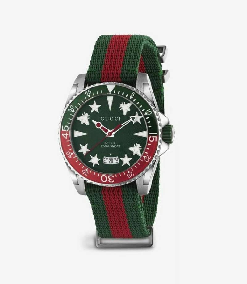 GUCCI Mechanische Uhr Analoguhren für Herren, (1-tlg., Mechanische Uhr) von GUCCI