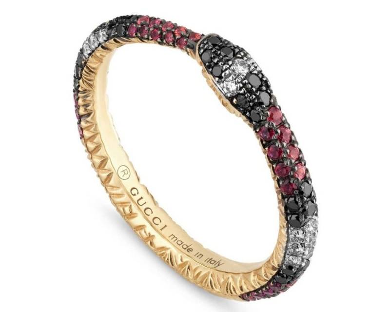 GUCCI Silberring Ouroboros von GUCCI