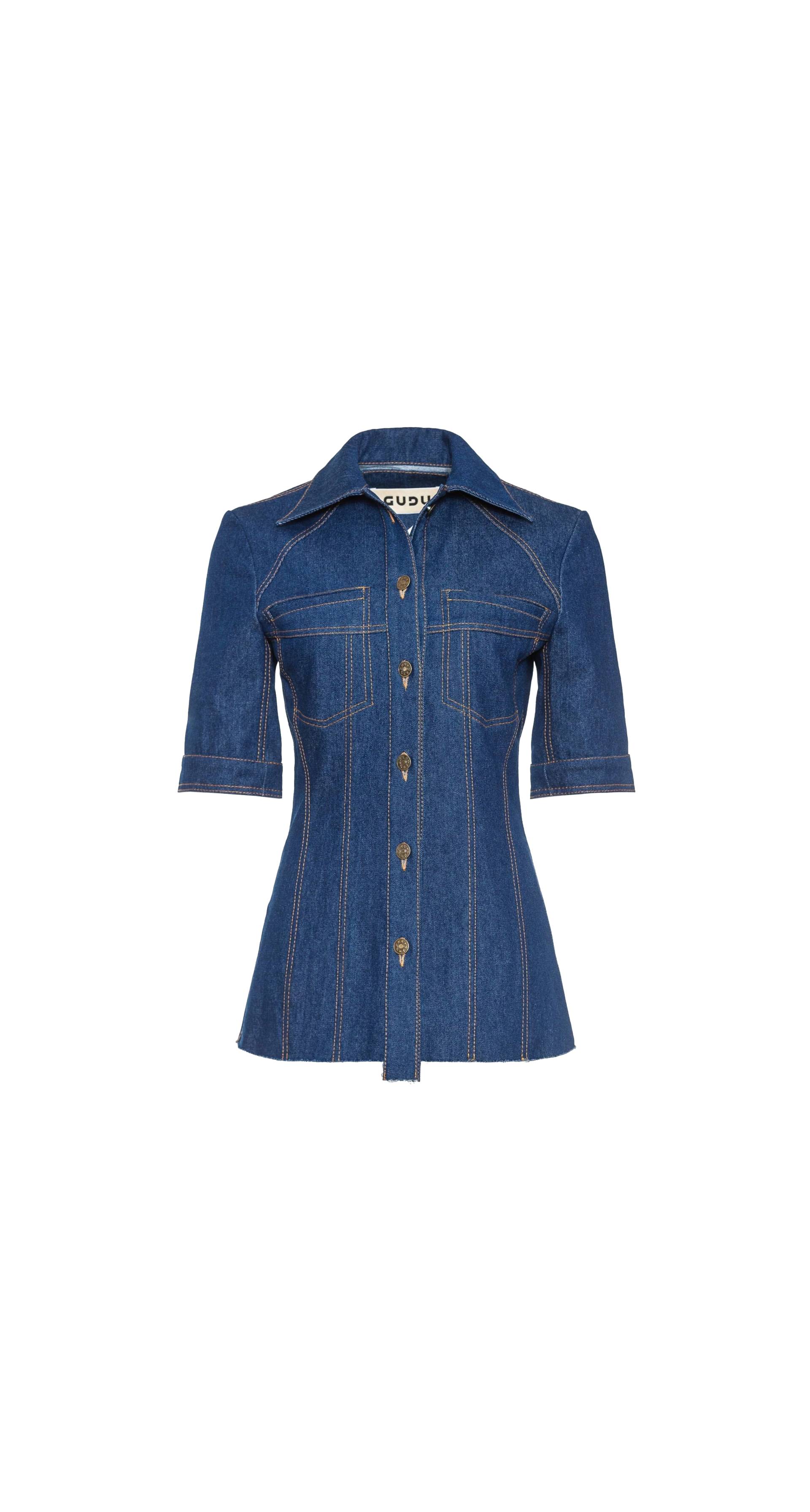 TOP #06DC - Blue - L - GUDU - Shirts von GUDU