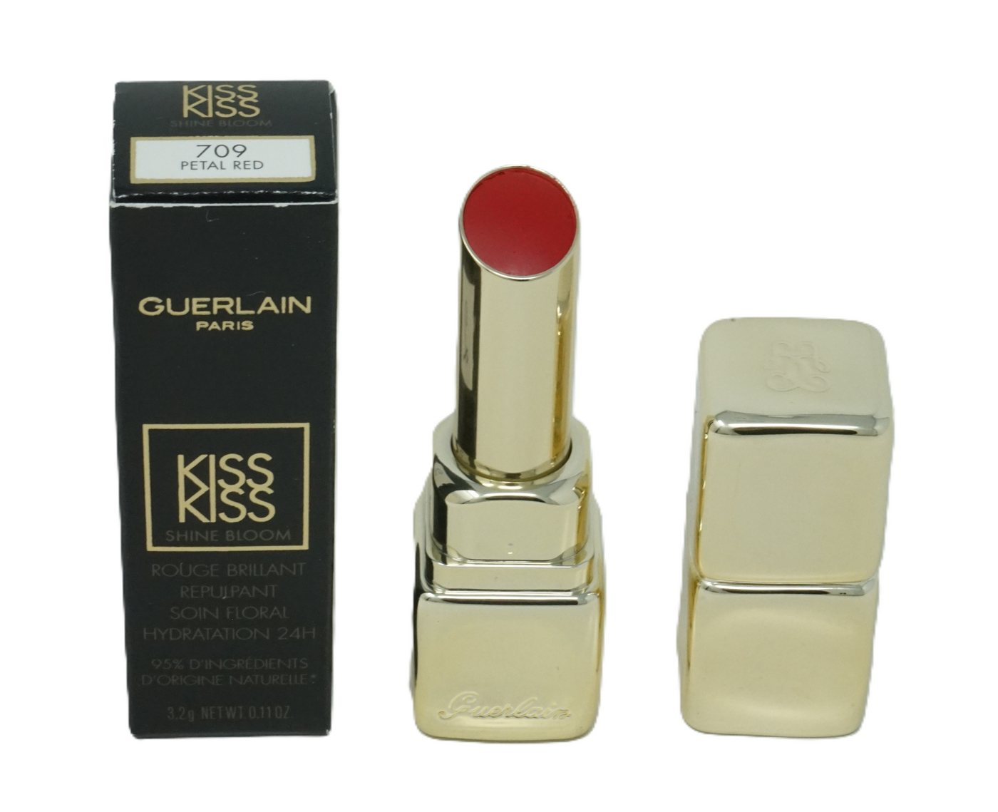 GUERLAIN Lippenstift Guerlain Kiss Kiss Shine Bloom Lippenstift 709 Petal red 3,2g GUERLAIN Lippenstift Guerlain Kiss Kiss Shine Bloom Lippenstift 709 Petal red 3,2g von GUERLAIN