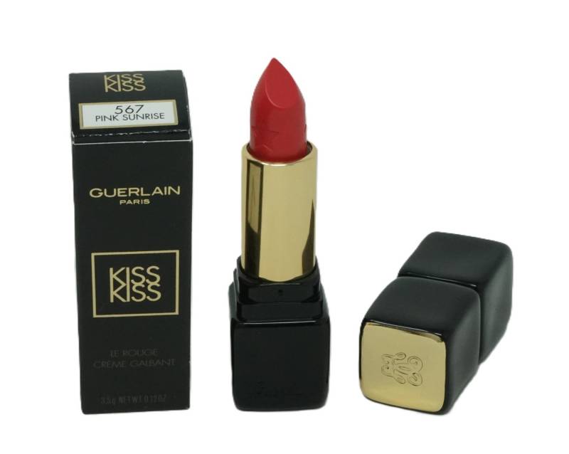 GUERLAIN Lippenstift Guerlain Paris Kiss creamy shaping Lip Colour 567 pink sunrise 3,5g von GUERLAIN