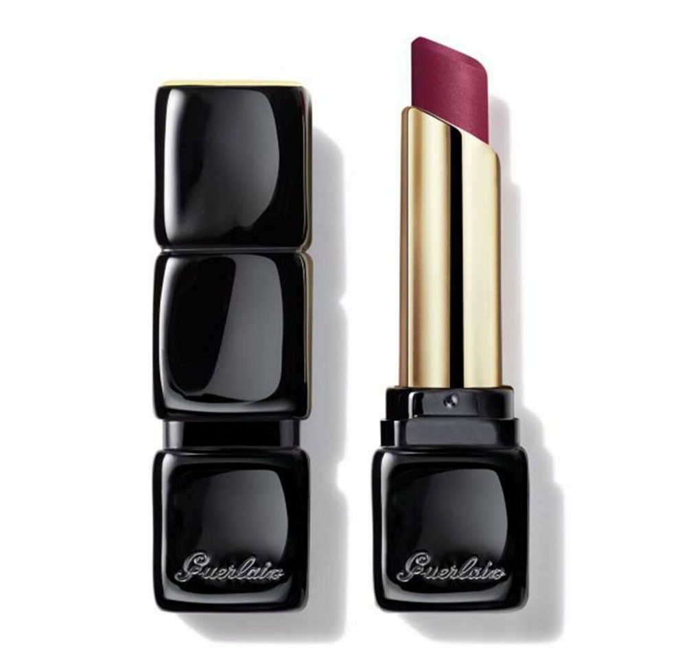 GUERLAIN Lippenstift Kiss Kiss Barra De Labios 880 Caress Plum 1un von GUERLAIN