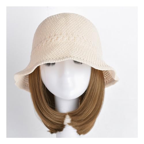 Damenperücke Mit Hut Lässige Damen-Perückenkappe, Visier-Perückenkappe, natürlich aussehende synthetische hitzebeständige Faserperücke for die Freizeit im Freien Mütze Mit Befestigten Haaren für Damen Damenperücke Mit Hut Lässige Damen-Perückenkappe, Visier-Perückenkappe, natürlich aussehende synthetische hitzebeständige Faserperücke for die Freizeit im Freien Mütze Mit Befestigten Haaren für Damen von GUERNSEY