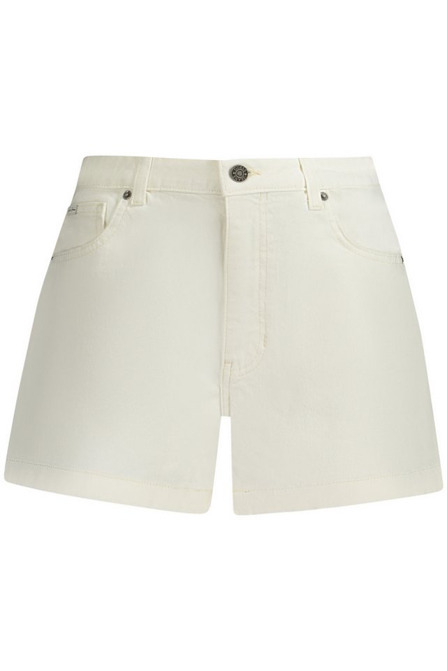 GUESS JEANS 2-in-1-Shorts Weiße Damen-Jeansshorts mit 5 Taschen – Ideal für Mütter von GUESS JEANS