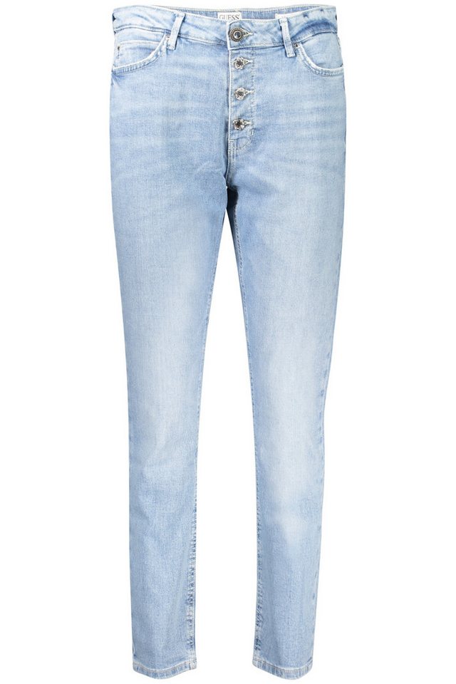 GUESS JEANS 5-Pocket-Jeans Damen Jeans Denim Blau: Skinny High, 5 Taschen, Recycelte Baumwolle von GUESS JEANS
