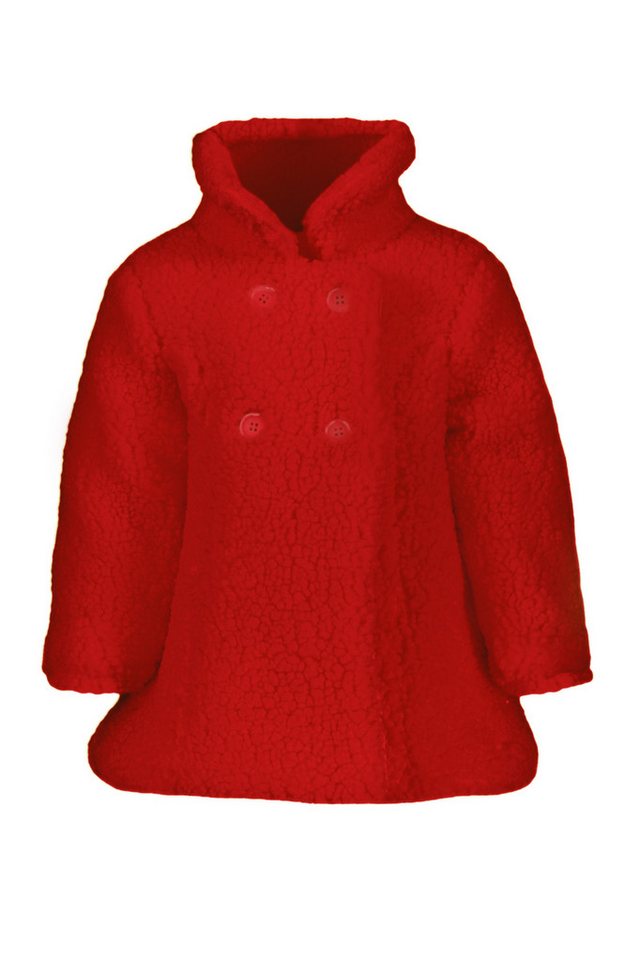 GUESS JEANS Outdoorjacke Stylischer Mädchenmantel in Rot mit Knopfleiste & Logo-Design GUESS JEANS Outdoorjacke Stylischer Mädchenmantel in Rot mit Knopfleiste & Logo-Design von GUESS JEANS
