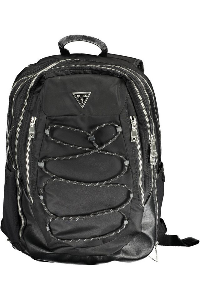 GUESS JEANS Rucksack, Stylischer Herren-Rucksack Schwarz: Vielseitig & Nachhaltig Design von GUESS JEANS