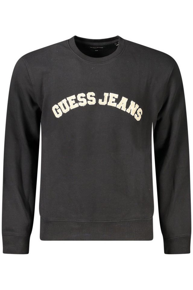 GUESS JEANS Sweatshirt Stylisches Herren-Sweatshirt Schwarz - Langarm von GUESS JEANS
