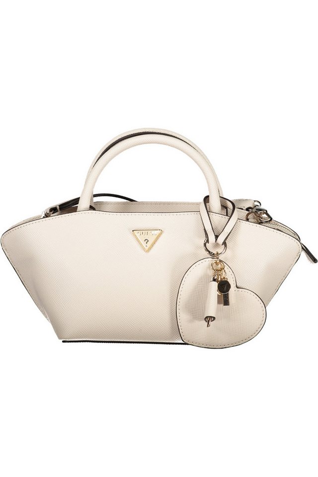 GUESS JEANS Umhängetasche, Elegante Mini-Tasche in Beige mit vielseitigen Trageoptionen von GUESS JEANS