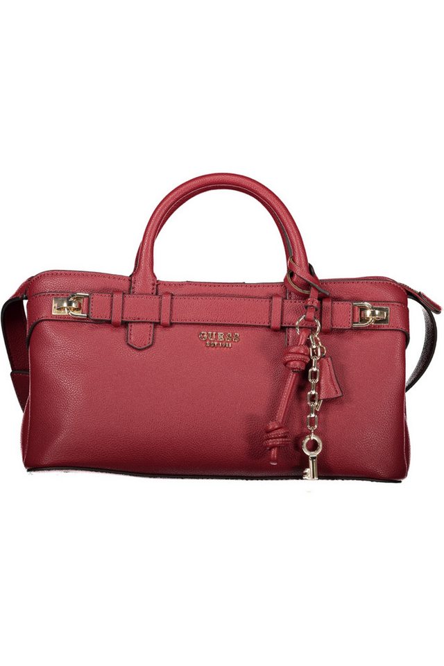 GUESS JEANS Umhängetasche, Elegante Rote Damenhandtasche mit Vielseitigkeit und Stil von GUESS JEANS